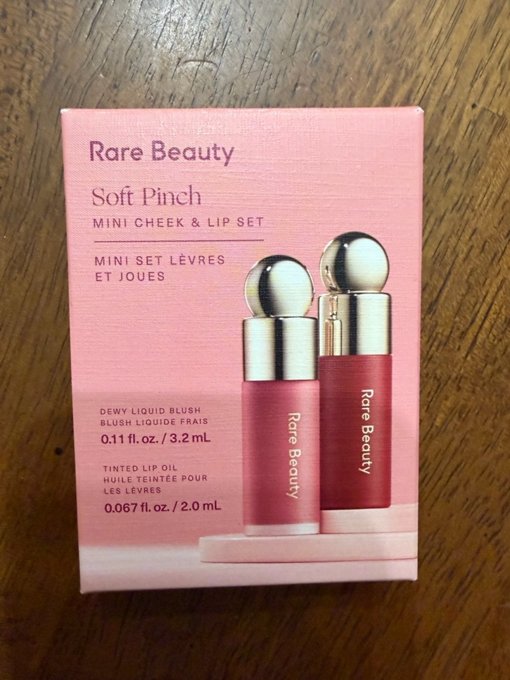 Rare Beauty Soft Pinch Mini Cheek & Lip Set - Rose Pink Duo